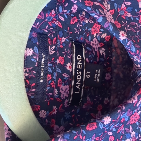 Lands end no iron Supima 6 tall - Picture 2 of 4